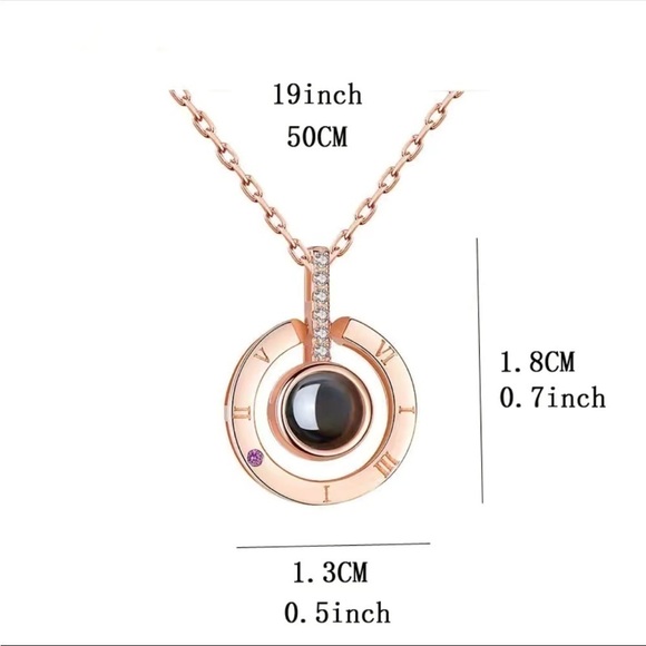 Projection 100 Language of I Love You Necklace - Picture 4 of 5